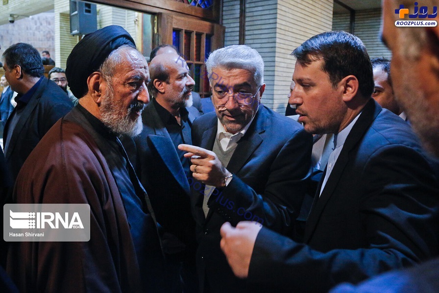 عکس/حضور چهره های سیاسی در مراسم ختم حجت الاسلام دعائی
