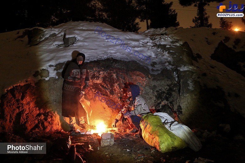 عکس/گرم خانه های مشهد در شب های زمستان