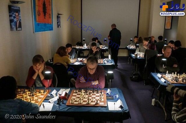 قطعی برق در مسابقات بین‌المللی شطرنج! + عکس