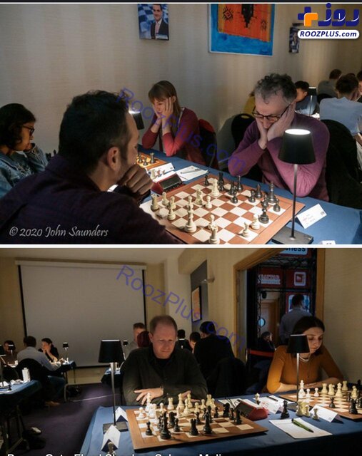 قطعی برق در مسابقات بین‌المللی شطرنج! +عکس