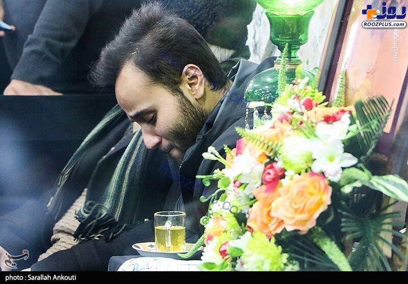 فرزند شهید سلیمانی در مراسم عزاداری کرمان+عکس