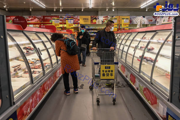 هجوم مردم چین به فروشگاه‌ها + تصاویر