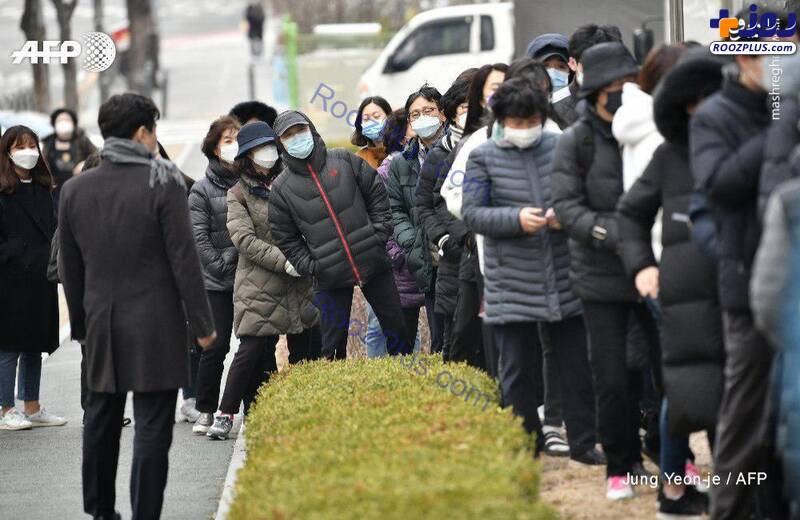 صف‌های طولانی خریدن ماسک در کره جنوبی