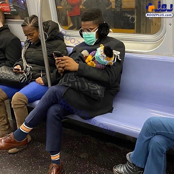 عکس/ متروی نیویورک پس از شیوع ویروس کرونا