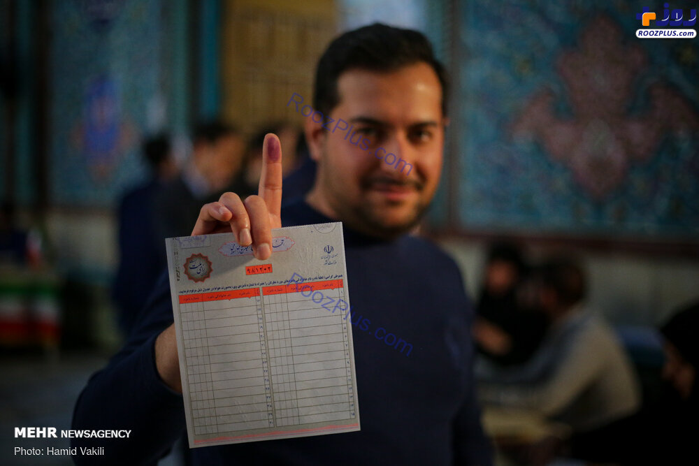 عکس/جشن ملی انتخابات ۹۸ در حسینیه ارشاد