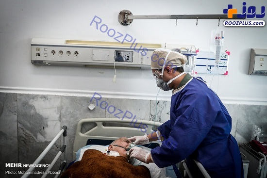 بخش ویژه کرونا در بیمارستان مسیح دانشوری + عکس