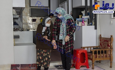 بهبودی مسن‌ترین زن مبتلا به کرونا در ایران+عکس