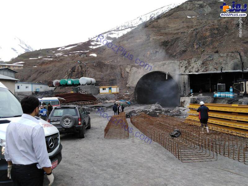 عکس/ انفجار در تونل آزادراه تهران_شمال