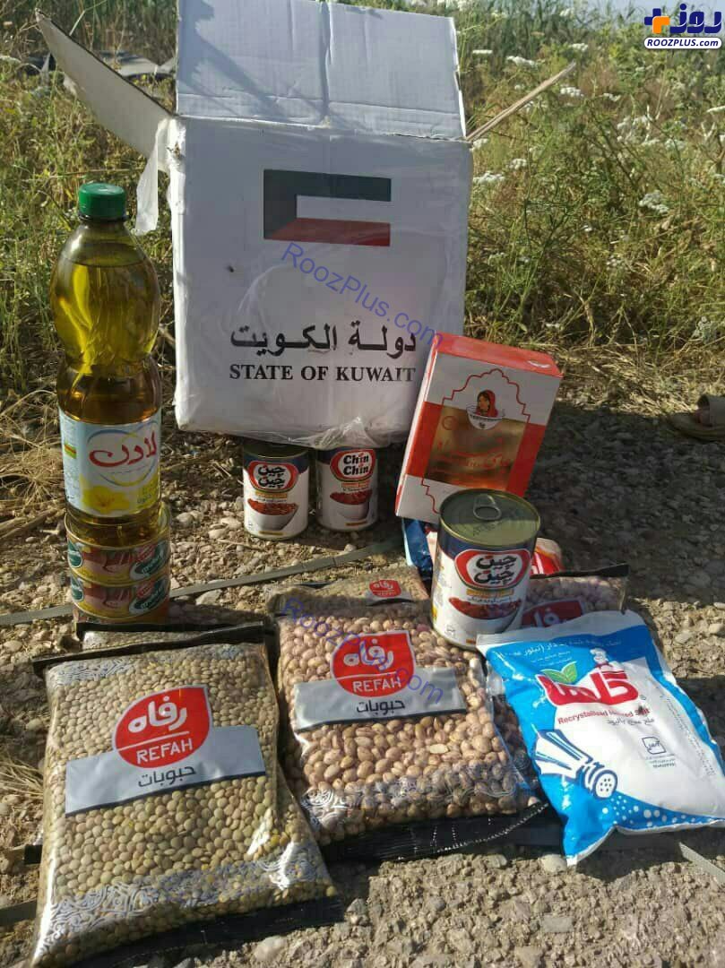 تصویر جنجالی اجناس ایرانی در بسته های غذایی کویت +عکس