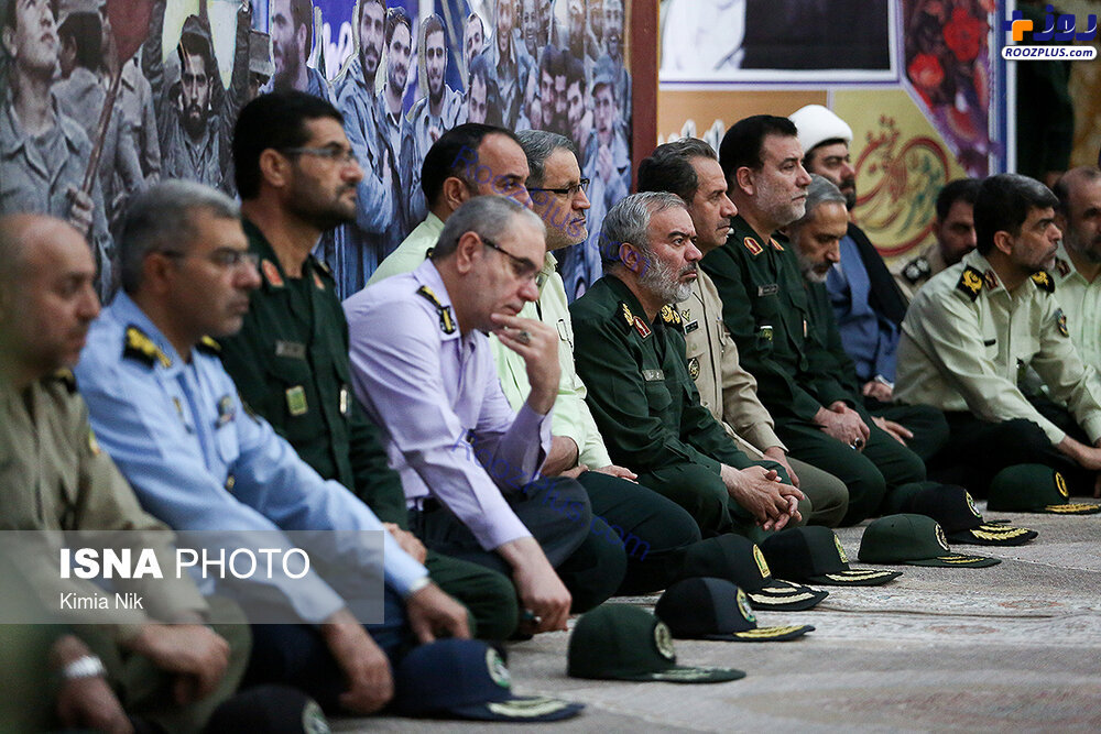 تجدید میثاق نیروهای مسلح با آرمان‌های امام راحل(ره) +عکس