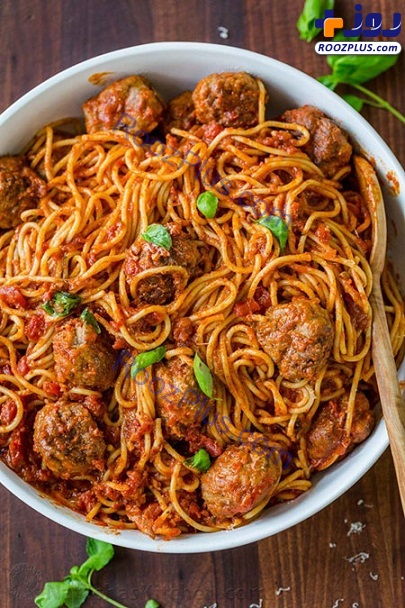اسپاگتی با کوفته‌قلقلی؛ این مدل را هم امتحان کنید