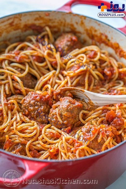 اسپاگتی با کوفته‌قلقلی؛ این مدل را هم امتحان کنید