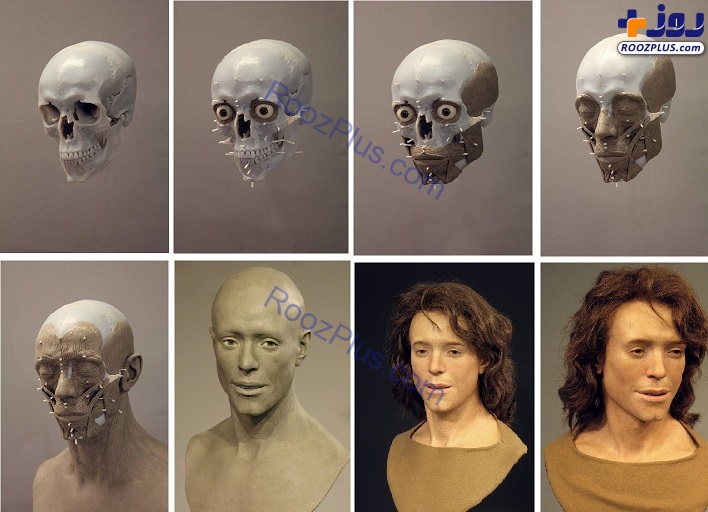 بازسازی چهره مرد سوییسی قرن هشتمی/ جوان بلندقامت با دندان‌های سالم و اسم لاتین + تصاویر
