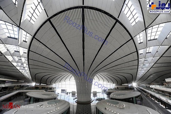 پایان ساخت بزرگترین فرودگاه جهان در پکن + تصاویر