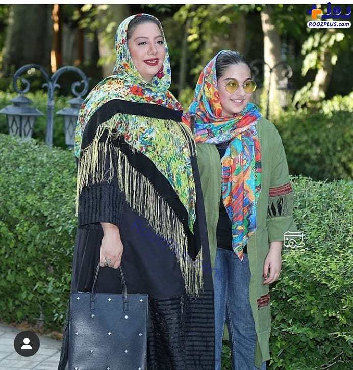 زهرا داودنژاد و دخترش در اکران فیلم «رضا» +عکس