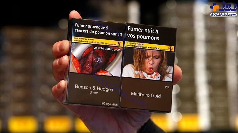 عکس/ جنجال عکس «دزدی» روی پاکت‌های سیگار در اروپا