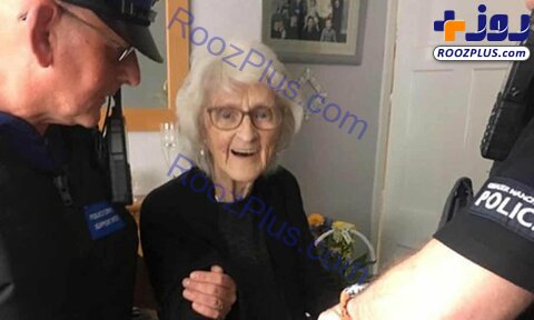 عکس/ مادربزرگ ۹۳ ساله باز‌داشت شد!