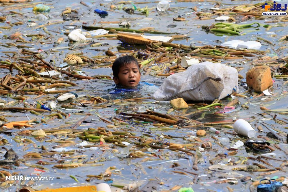 آلودگی پلاستیکی اقیانوس ها‎ +عکس