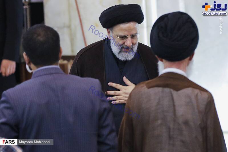 عکس/ حضور رئیسی در نمازجمعه امروز تهران