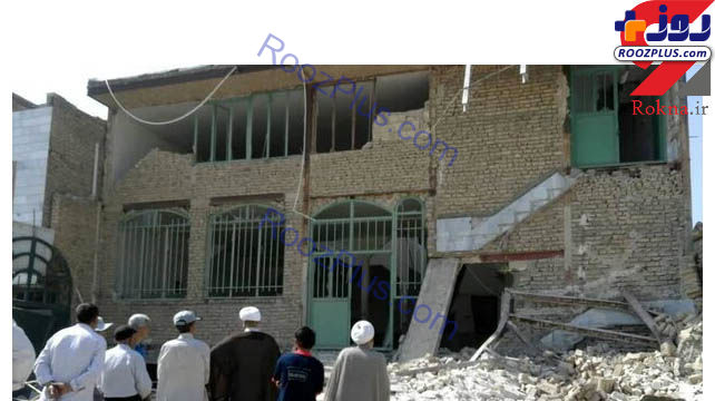 انفجار بامدادی یک مسجد در البرز +عکس
