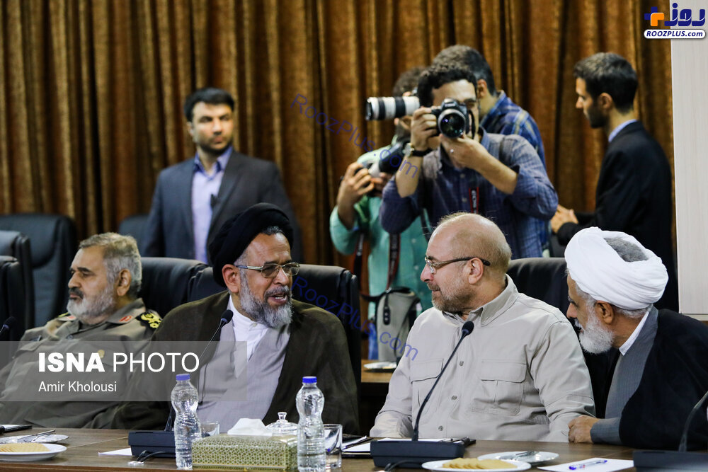 تصویری از احمدی‌نژاد و قالیباف بعد از خبر دیدار جنجالی‌شان