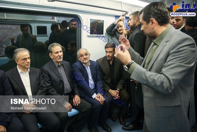 متروسواری جهانگیری در مشهد! + عکس