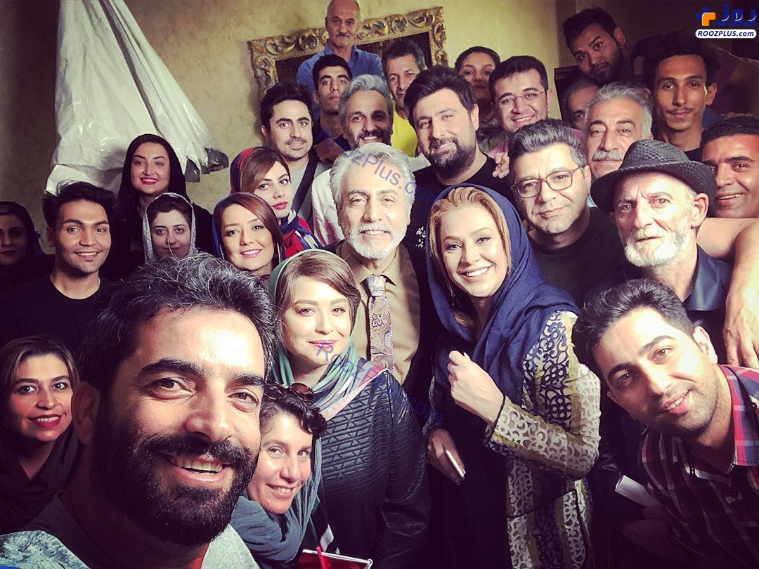 محمد علیزاده در پشت صحنه سریال منوچهر هادی +عکس