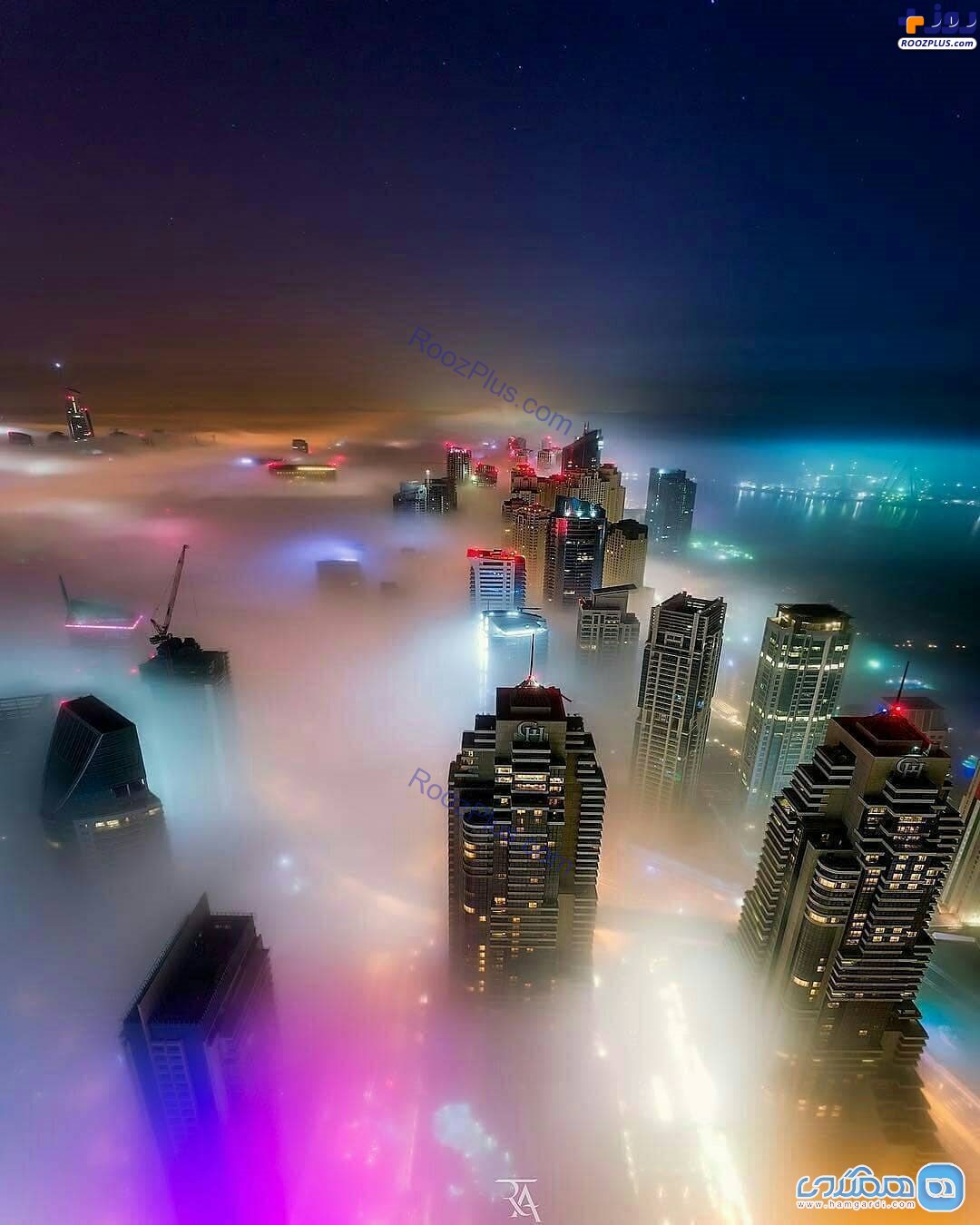 آسمان‌خراش‌های مدرن دبی +عکس