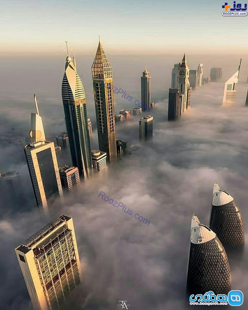 آسمان‌خراش‌های مدرن دبی +عکس