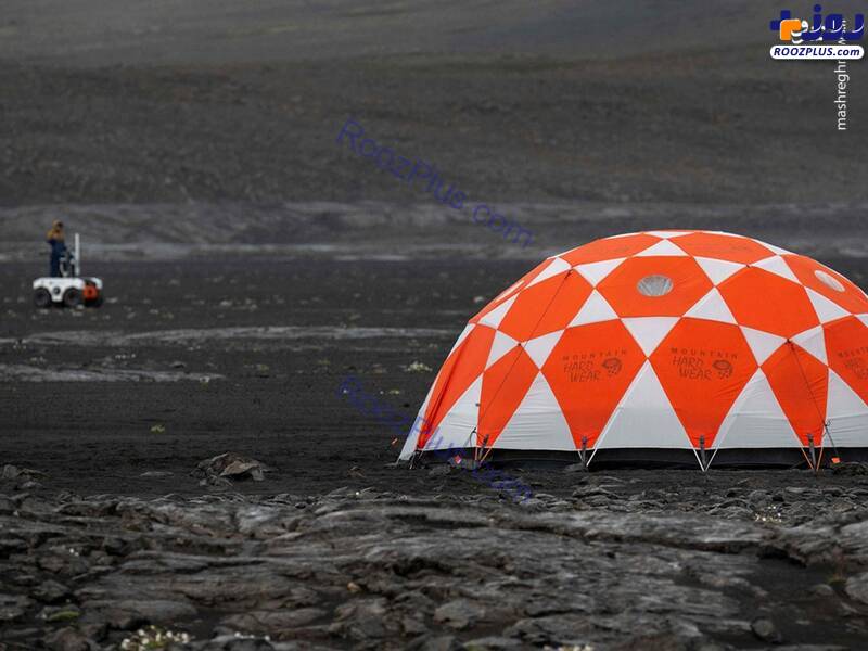 آزمایش کاوشگر مریخ در ایسلند+عکس