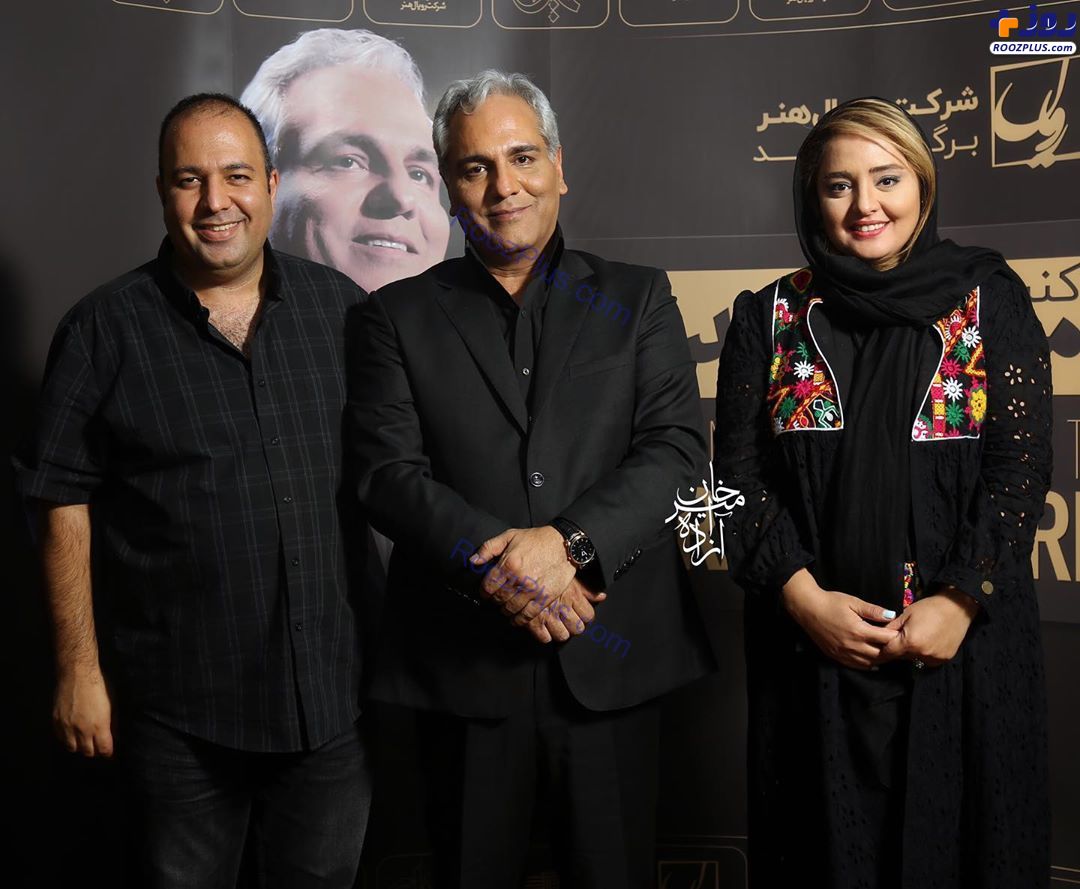 نرگس محمدی و علی اوجی در کنار کسی که بانی ازدواجشان بود +عکس
