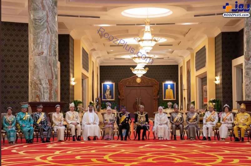 مراسم تاجگذاری پادشاه جدید مالزی + تصاویر