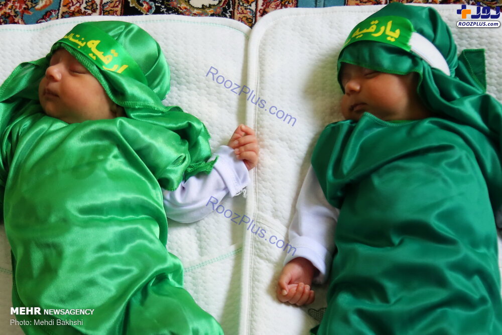 مراسم شیرخوارگان حسینی در مسجد مقدس جمکران‎ +عكس