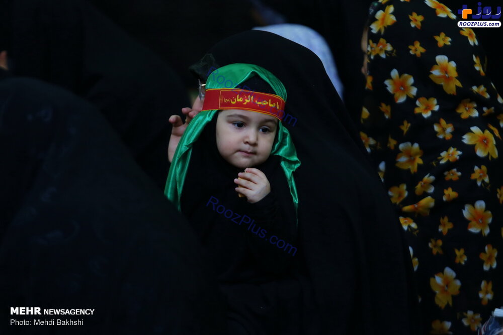مراسم شیرخوارگان حسینی در مسجد مقدس جمکران‎ +عكس