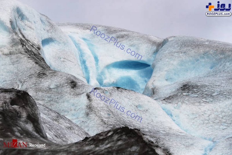 عکس/ ذوب یخ‌های آلاسکا