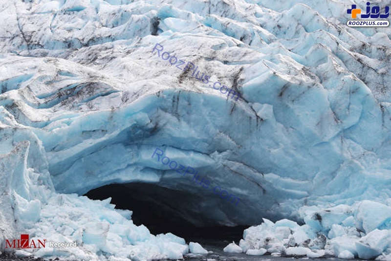 عکس/ ذوب یخ‌های آلاسکا