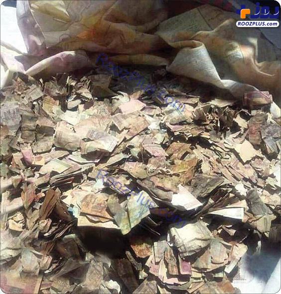 عکس/ زوایایی پنهان از ماجرای کیسه پول‌های پوسیده پیرزن اردبیلی