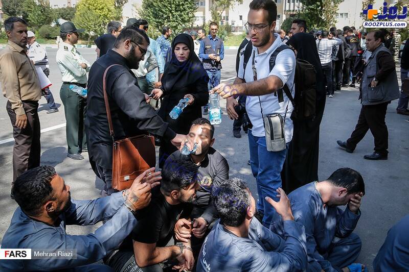 دستگیری اراذل و اوباش شهر تهران+تصاویر