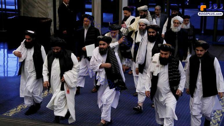 هیات طالبان در مذاکرات با آمریکا در دوحه قطر +عکس
