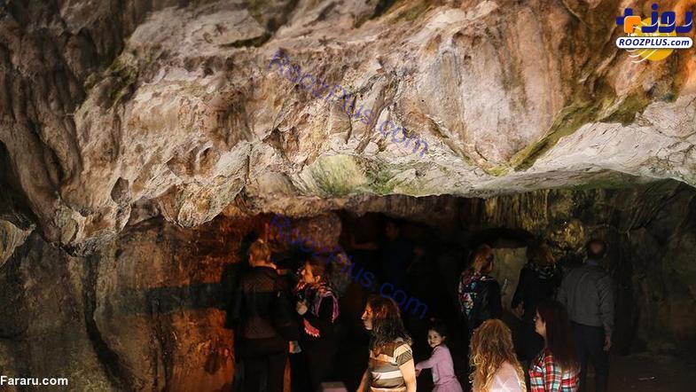 جشن عقد عجیب زوج جوان در غار خفاش‌ها! +تصاویر