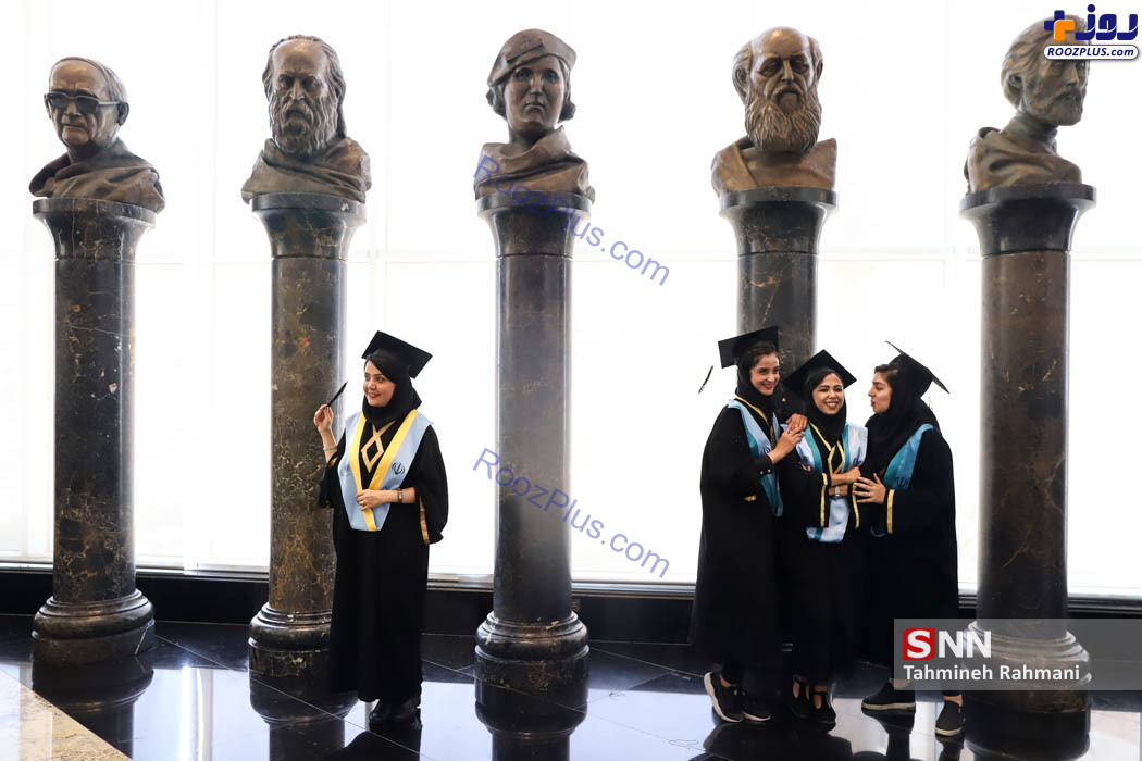 جشن فارغ التحصیلی دانشجویان دانشگاه علوم پزشکی شهید بهشتی +عكس