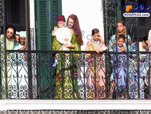 غیبت ۲ ساله ملکه سرخ موی مراکش+عکس