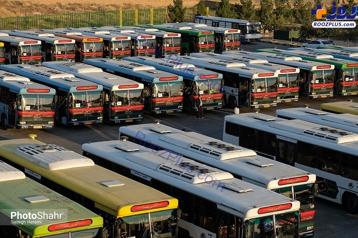 اعزام ۱۰۳ دستگاه اتوبوس به نجف برای خدمت‌رسانی به زائران اربعین +عکس