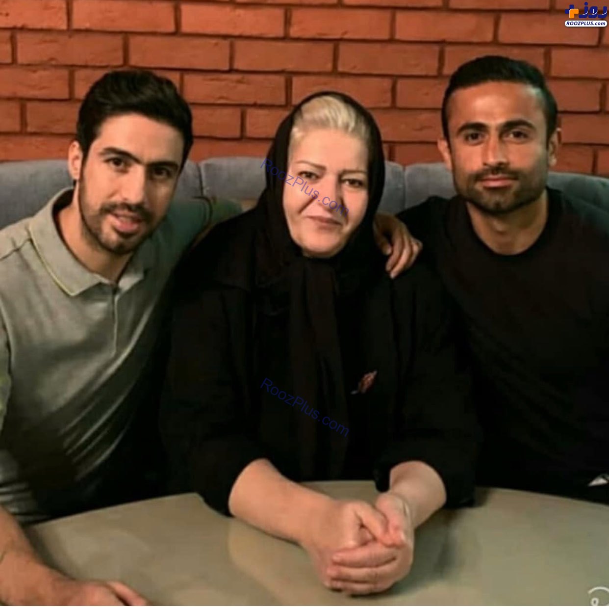 عکس/دامادهای فوتبالیست در کنار مادر خانومشان