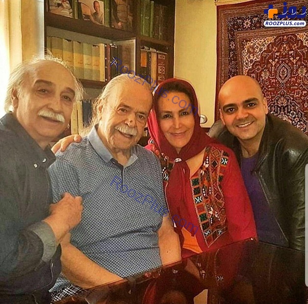 عکس/عیادت خانواده محمود پاک‌نیت از پدر سالار