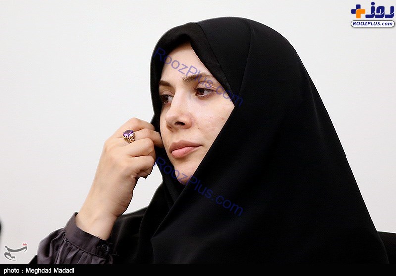 عکس/دختر صفدر حسینی در حاشیه دیدار فراکسیون زنان مجلس با رئیسی