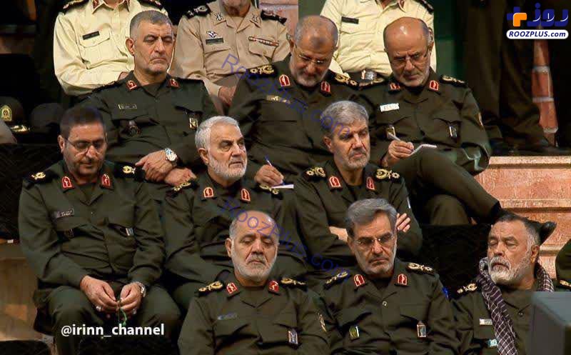 عکس/حضور سردار سلیمانی در مجمع عالی فرماندهان سپاه