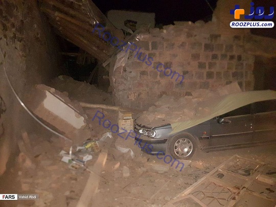 تصاویری از خسارات زلزله دیشب در شمال غرب کشور