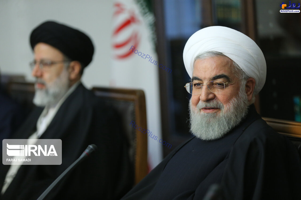 عکس/ روحانی در کنار رئیسی بعد از کنایه وی به قوه قضاییه