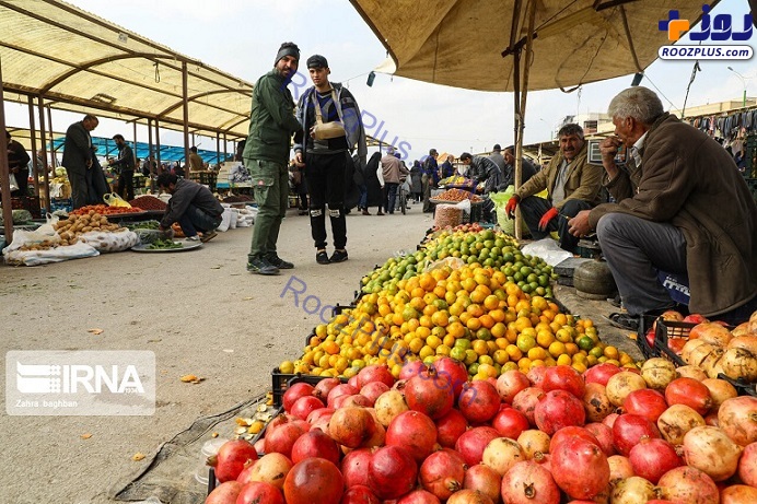 عکس/ حال وهوای چهارشنبه بازار «بهارستان» اصفهان